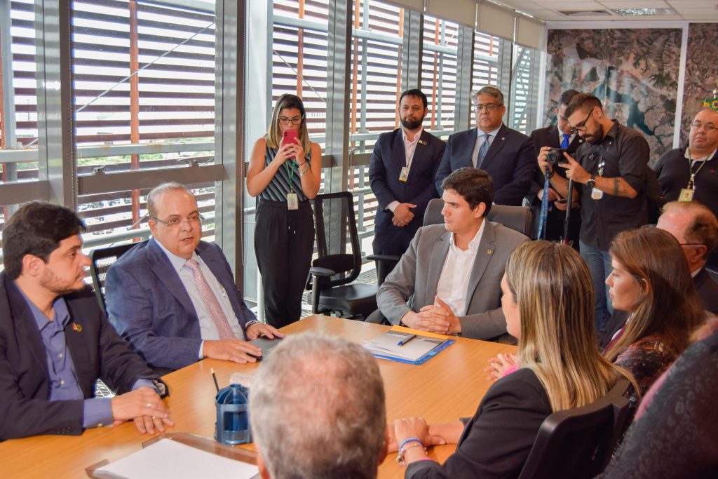 Ibaneis vai pessoalmente à CLDF (Thiago Senhor/CLDF)