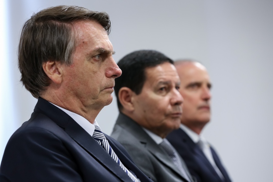 Diesel no chopp de Bolsonaro (Foto: Marcos Corrêa/PR)