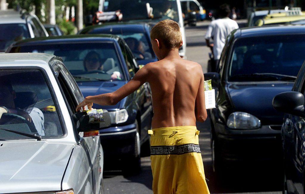 Trabalho infantil (Foto: reprodução de reportagem da Codeplan)