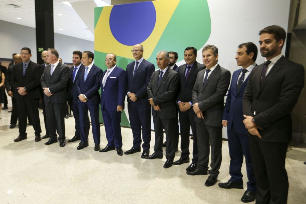 Com Ibaneis, governadores vão para a batalha (Foto: Marcelo Camargo/Agência Brasil)