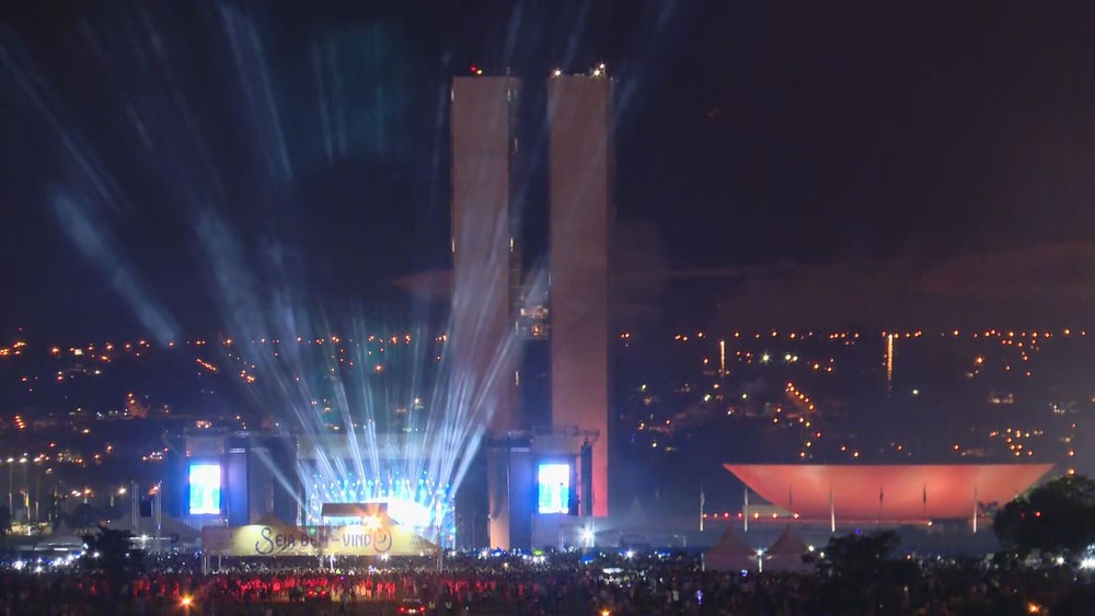 Reveillon na Esplanada dos Ministérios