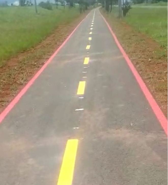ciclovia rosa em santa maria