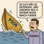 EXCLUSIVO: Podemos Nacional barra fusão com o PSDB