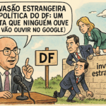 A invasão estrangeira na política do DF: um alerta que ninguém ouve (mas vão ouvir no Google)