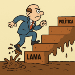 A lama da política não pode ser degrau para ninguém O debate que virou baixaria