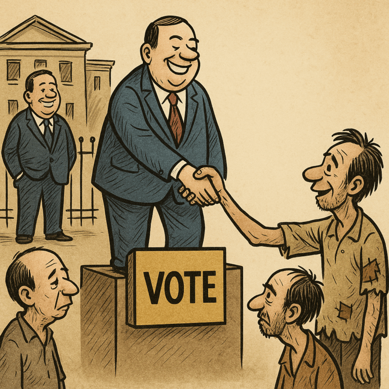 Na política Pobre Não Gosta de Pobre