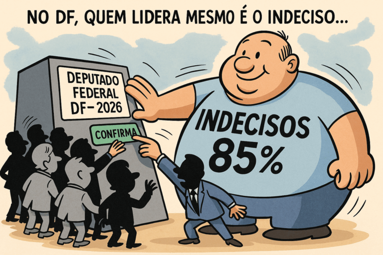 A leitura da pesquisa Exata sobre deputados federais do DF