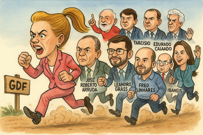 Ipespe revela cenário eleitoral no DF: Celina Leão lidera para o GDF e Lula aparece na frente para presidente entre brasilienses