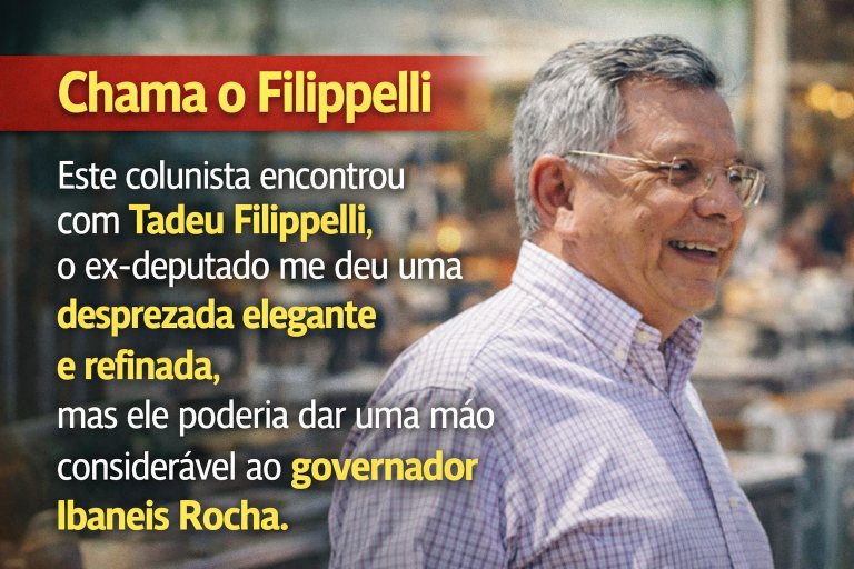 Chama o Filippelli!!