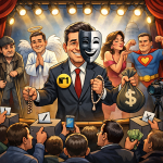 2026: o ano em que a política vira teatro — e o eleitor vira plateia