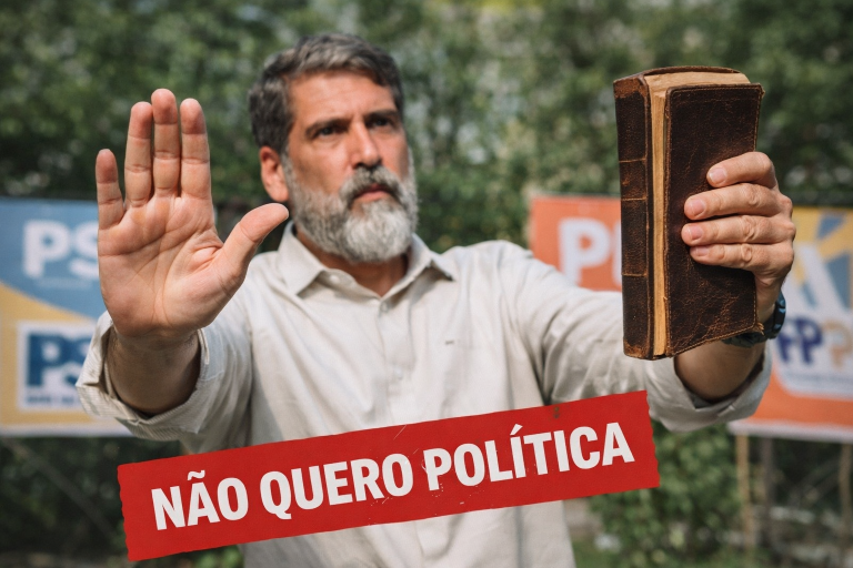 "A chance de não vir a candidato é 80%, só Deus me fará candidato”, diz Pastor Ibi Batista