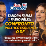 Sandra Faraj detona Fábio Félix Nas Redes