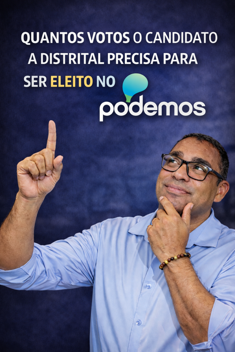 O que o Podemos precisa para fazer dois deputados distritais?