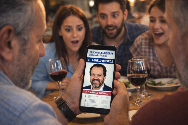 A surpresa em Torno De Agnelo Queiroz