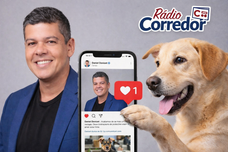 Pauta animal vira ouro nas redes e Daniel Donizet dispara em engajamento no DF