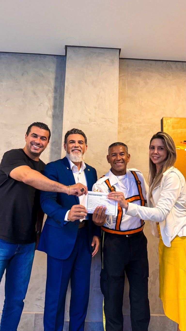 Guarda Jânio Assina a Ficha de Filiação e Vai Concorrer a Distrital