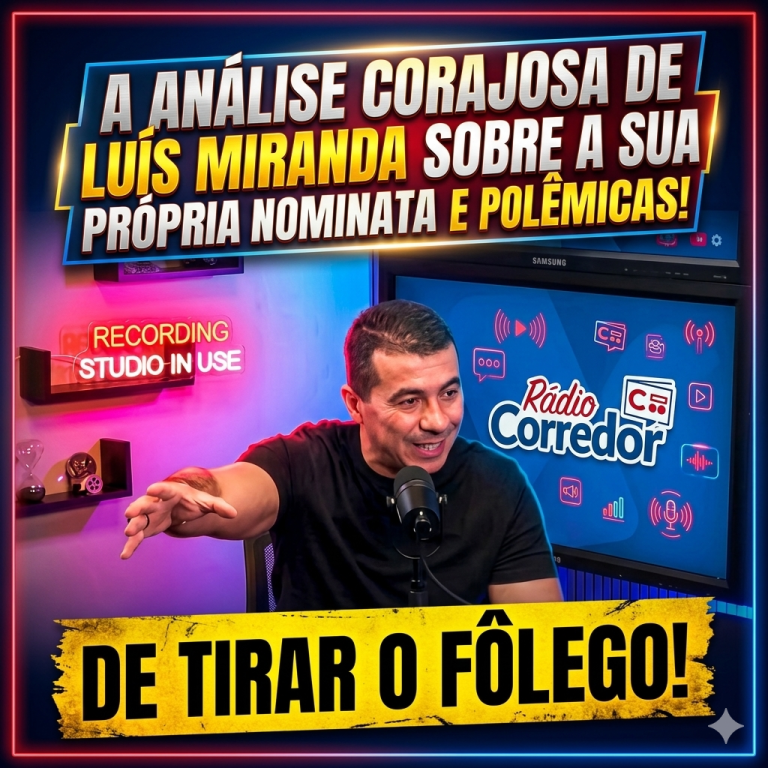 Luis Miranda fala sem Filtro, Analisa Nominata e Detona Secretário