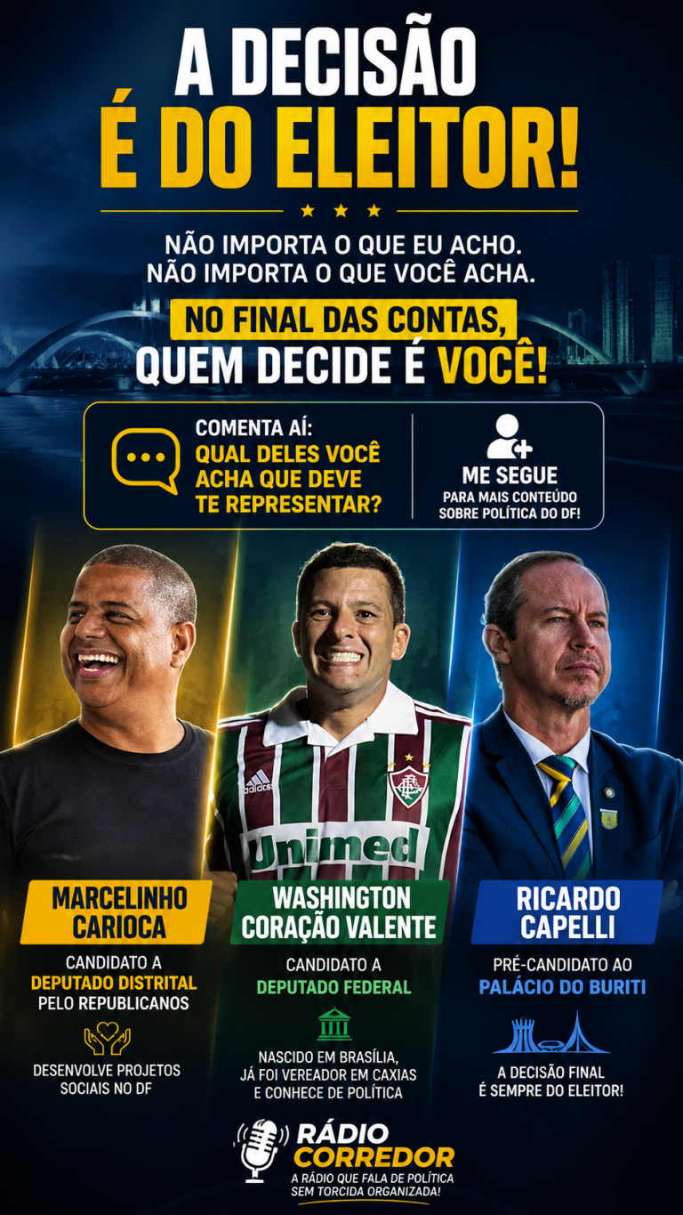 Os “Estrangeiros” querem Dominar o Eleitorado do DF