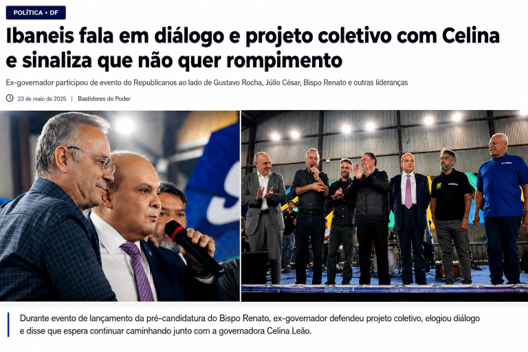 Ibaneis quer fazer as pazes com Celina Leão