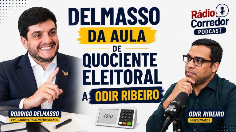 Rodrigo Delmasso Corrige Cálculos do Rádio Corredor e Dá Verdadeira Aula Sobre Quociente Eleitoral