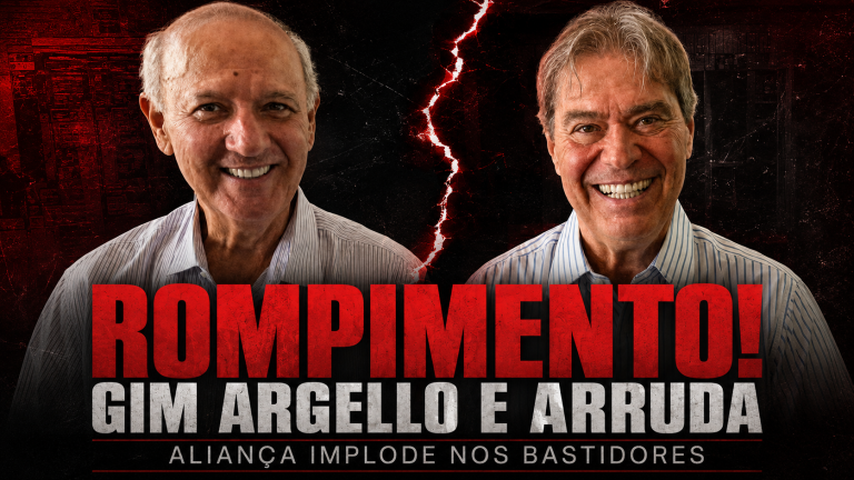 Gim Argello acusa Arruda de traição e aliança entra em colapso